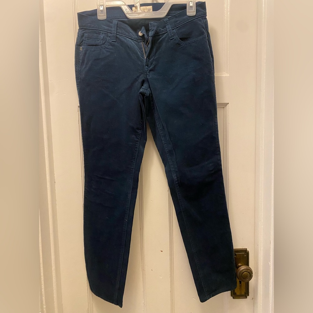 Dark green corduroy pants
